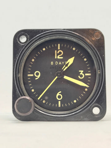 Waltham WW2 Military A-11 Aircraft Clock Navy
